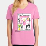 Women's Core Cotton V Neck Tee Thumbnail