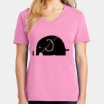 Women's Core Cotton V Neck Tee Thumbnail