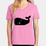 Women's Core Cotton V Neck Tee Thumbnail