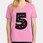 Women's Core Cotton V Neck Tee Thumbnail