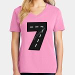 Women's Core Cotton V Neck Tee Thumbnail