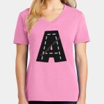 Women's Core Cotton V Neck Tee Thumbnail