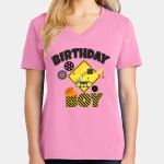 Women's Core Cotton V Neck Tee Thumbnail