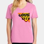 Women's Core Cotton V Neck Tee Thumbnail