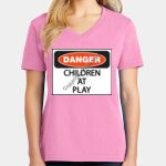 Women's Core Cotton V Neck Tee Thumbnail