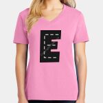Women's Core Cotton V Neck Tee Thumbnail