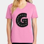 Women's Core Cotton V Neck Tee Thumbnail