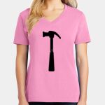 Women's Core Cotton V Neck Tee Thumbnail