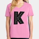 Women's Core Cotton V Neck Tee Thumbnail