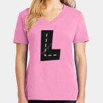 Women's Core Cotton V Neck Tee Thumbnail