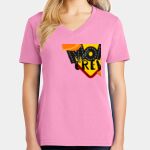 Women's Core Cotton V Neck Tee Thumbnail