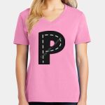 Women's Core Cotton V Neck Tee Thumbnail