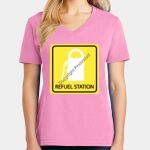 Women's Core Cotton V Neck Tee Thumbnail