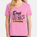 Women's Core Cotton V Neck Tee Thumbnail