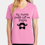 Women's Core Cotton V Neck Tee Thumbnail