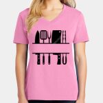 Women's Core Cotton V Neck Tee Thumbnail