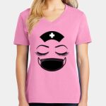 Women's Core Cotton V Neck Tee Thumbnail