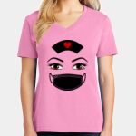 Women's Core Cotton V Neck Tee Thumbnail