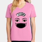 Women's Core Cotton V Neck Tee Thumbnail