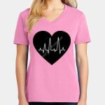 Women's Core Cotton V Neck Tee Thumbnail