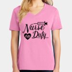 Women's Core Cotton V Neck Tee Thumbnail