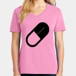 Women's Core Cotton V Neck Tee Thumbnail