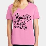 Women's Core Cotton V Neck Tee Thumbnail