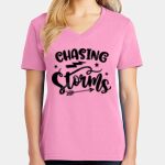 Women's Core Cotton V Neck Tee Thumbnail