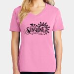 Women's Core Cotton V Neck Tee Thumbnail