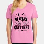 Women's Core Cotton V Neck Tee Thumbnail