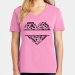Women's Core Cotton V Neck Tee Thumbnail