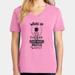 Women's Core Cotton V Neck Tee Thumbnail