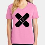 Women's Core Cotton V Neck Tee Thumbnail