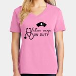 Women's Core Cotton V Neck Tee Thumbnail