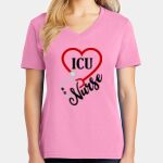 Women's Core Cotton V Neck Tee Thumbnail
