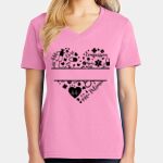 Women's Core Cotton V Neck Tee Thumbnail