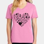 Women's Core Cotton V Neck Tee Thumbnail