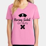 Women's Core Cotton V Neck Tee Thumbnail