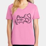Women's Core Cotton V Neck Tee Thumbnail