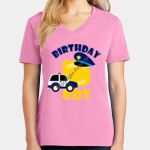 Women's Core Cotton V Neck Tee Thumbnail