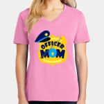 Women's Core Cotton V Neck Tee Thumbnail