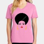 Women's Core Cotton V Neck Tee Thumbnail