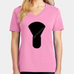 Women's Core Cotton V Neck Tee Thumbnail