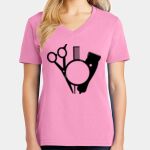 Women's Core Cotton V Neck Tee Thumbnail