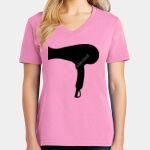 Women's Core Cotton V Neck Tee Thumbnail