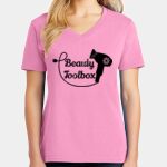 Women's Core Cotton V Neck Tee Thumbnail