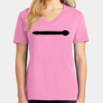 Women's Core Cotton V Neck Tee Thumbnail