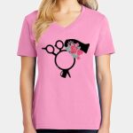 Women's Core Cotton V Neck Tee Thumbnail