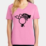 Women's Core Cotton V Neck Tee Thumbnail