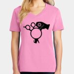 Women's Core Cotton V Neck Tee Thumbnail